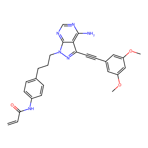 Chemical structure of BindingDB Monomer ID 50027504
