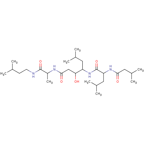 Chemical structure of BindingDB Monomer ID 50027911