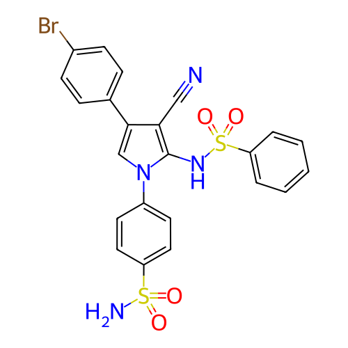 Chemical structure of BindingDB Monomer ID 50028555