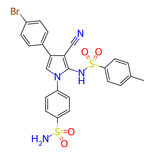 Chemical structure of BindingDB Monomer ID 50028556