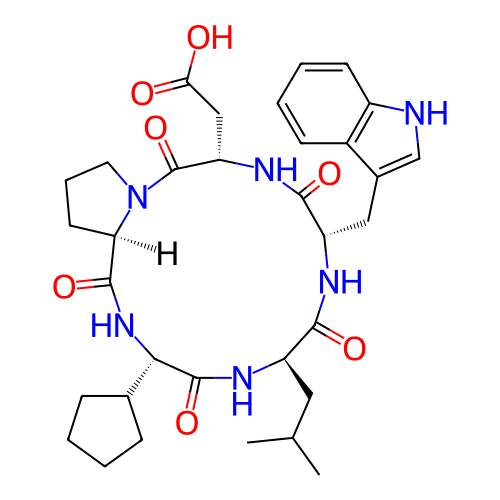 Chemical structure of BindingDB Monomer ID 50029354