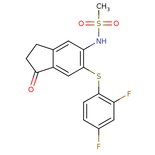 Chemical structure of BindingDB Monomer ID 50029603