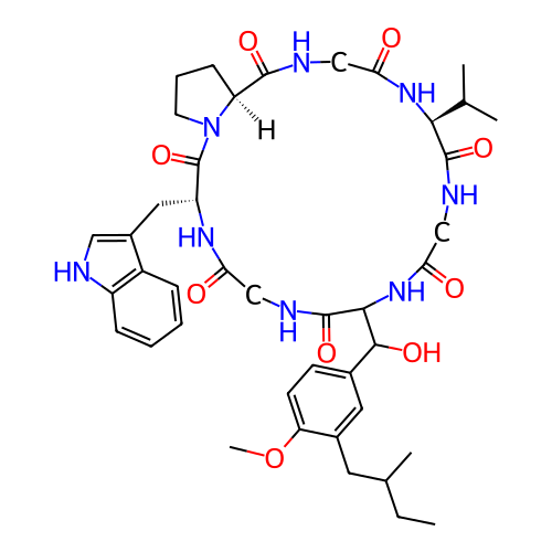 Chemical structure of BindingDB Monomer ID 50030095