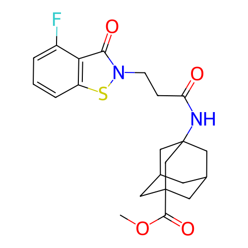 Chemical structure of BindingDB Monomer ID 50030334