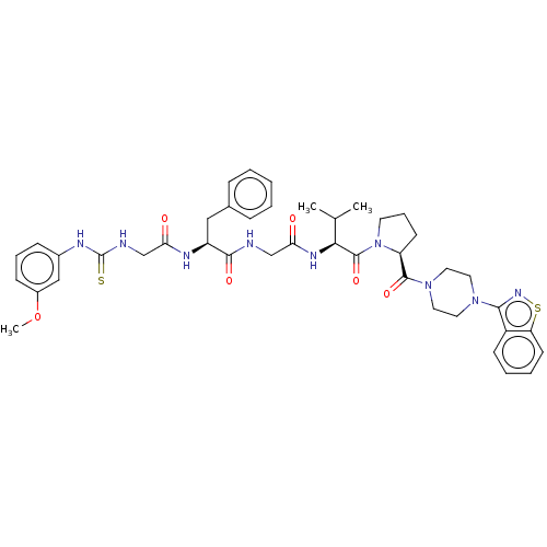 Chemical structure of BindingDB Monomer ID 50030452