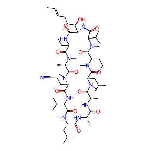 Chemical structure of BindingDB Monomer ID 50030555