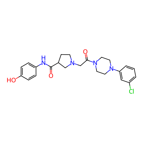 Chemical structure of BindingDB Monomer ID 50030884