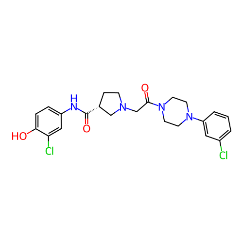 Chemical structure of BindingDB Monomer ID 50030886