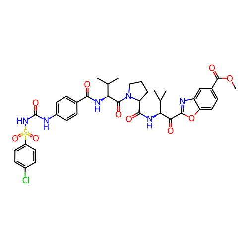Chemical structure of BindingDB Monomer ID 50031196