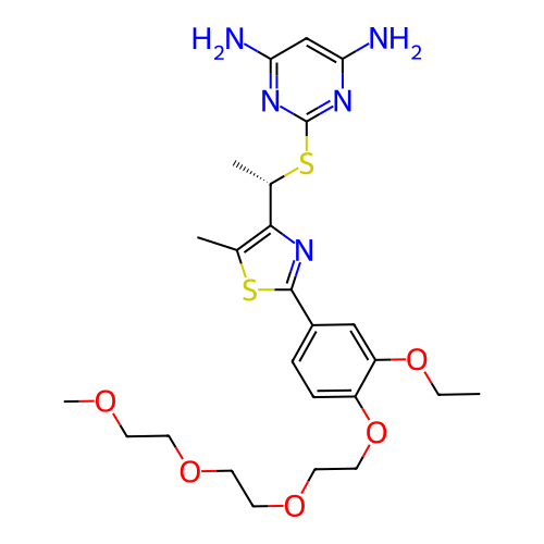 Chemical structure of BindingDB Monomer ID 50031340