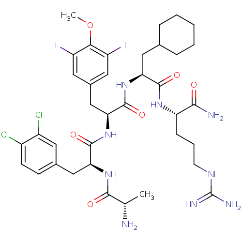 Chemical structure of BindingDB Monomer ID 50031386
