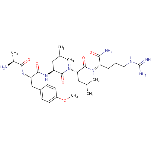 Chemical structure of BindingDB Monomer ID 50031402