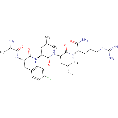 Chemical structure of BindingDB Monomer ID 50031407
