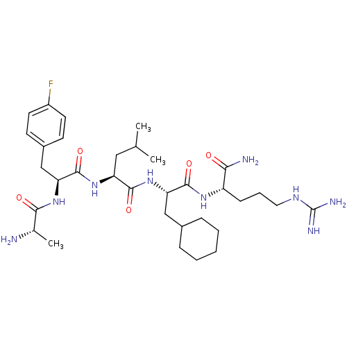 Chemical structure of BindingDB Monomer ID 50031427