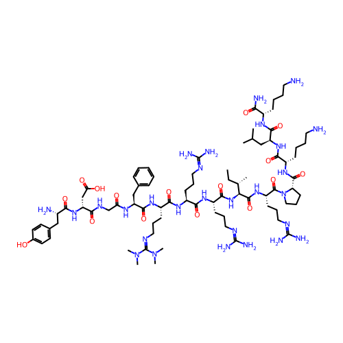 Chemical structure of BindingDB Monomer ID 50031572
