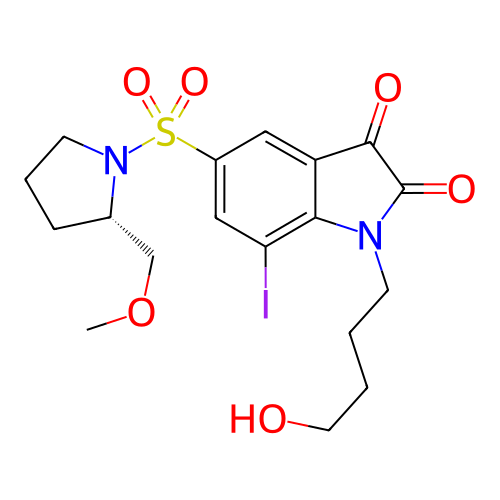 Chemical structure of BindingDB Monomer ID 50031597