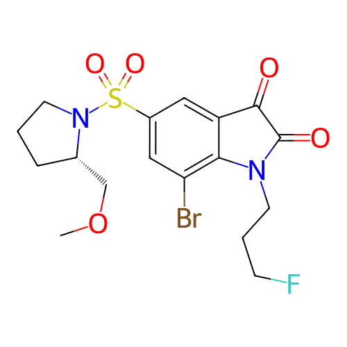 Chemical structure of BindingDB Monomer ID 50031603