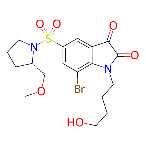 Chemical structure of BindingDB Monomer ID 50031605