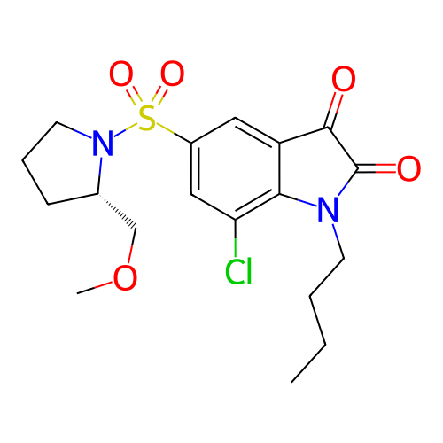 Chemical structure of BindingDB Monomer ID 50031607