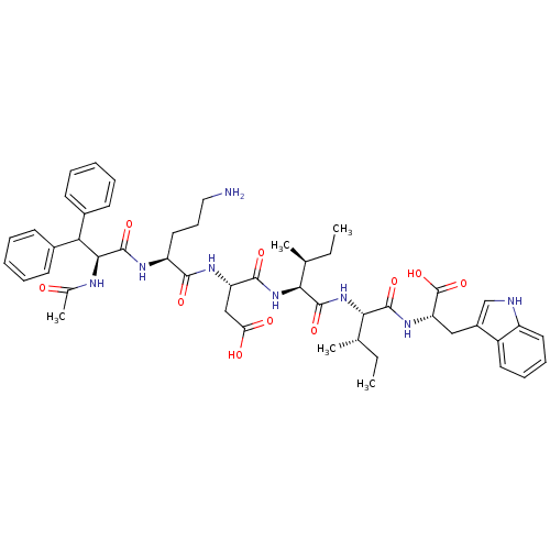 Chemical structure of BindingDB Monomer ID 50032193