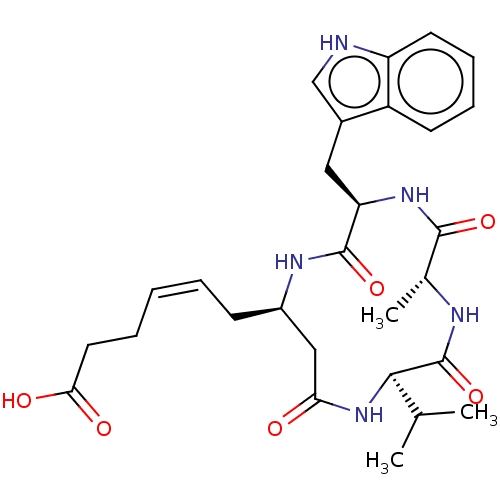 Chemical structure of BindingDB Monomer ID 50032267