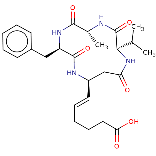 Chemical structure of BindingDB Monomer ID 50032268