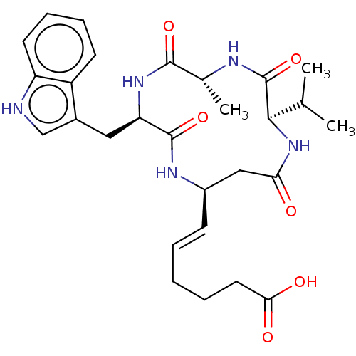 Chemical structure of BindingDB Monomer ID 50032269