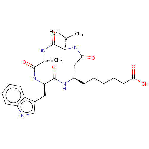 Chemical structure of BindingDB Monomer ID 50032270