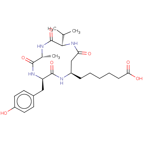 Chemical structure of BindingDB Monomer ID 50032272
