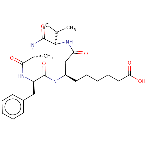 Chemical structure of BindingDB Monomer ID 50032273