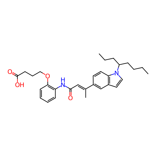 Chemical structure of BindingDB Monomer ID 50032281
