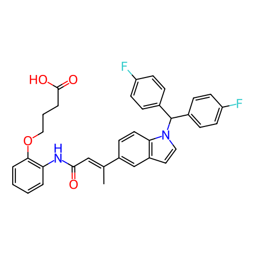Chemical structure of BindingDB Monomer ID 50032297