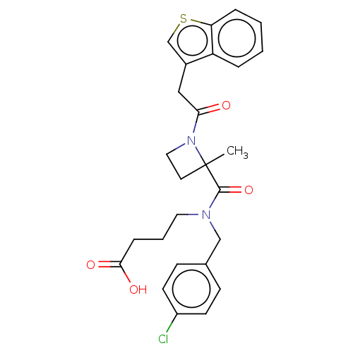 Chemical structure of BindingDB Monomer ID 50032300