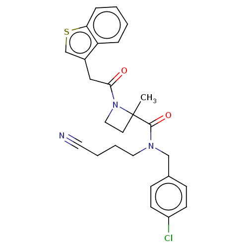 Chemical structure of BindingDB Monomer ID 50032317
