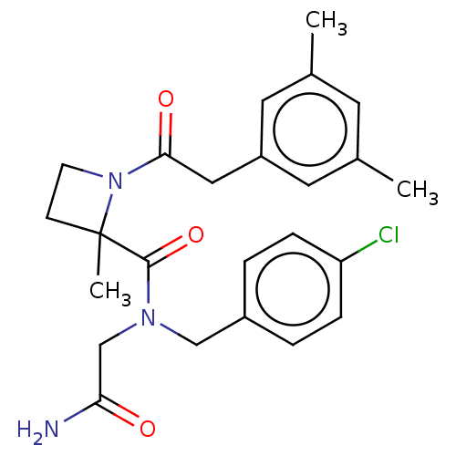 Chemical structure of BindingDB Monomer ID 50032319