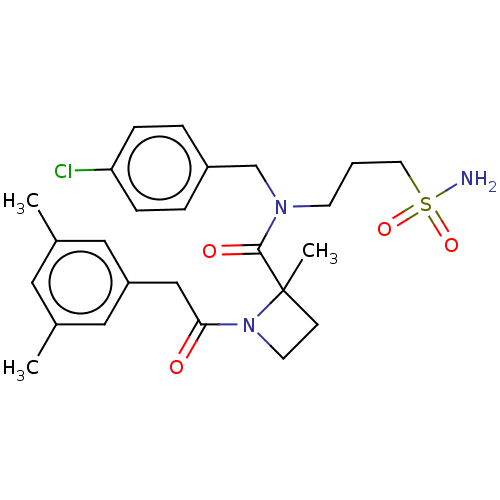 Chemical structure of BindingDB Monomer ID 50032329