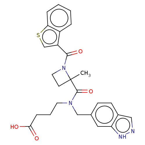 Chemical structure of BindingDB Monomer ID 50032343