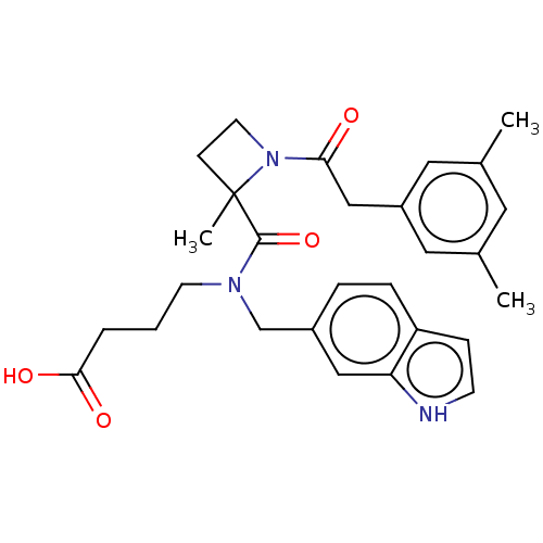 Chemical structure of BindingDB Monomer ID 50032370
