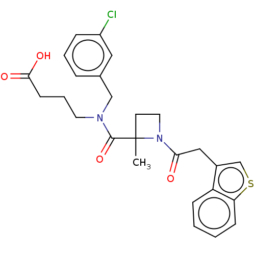 Chemical structure of BindingDB Monomer ID 50032377