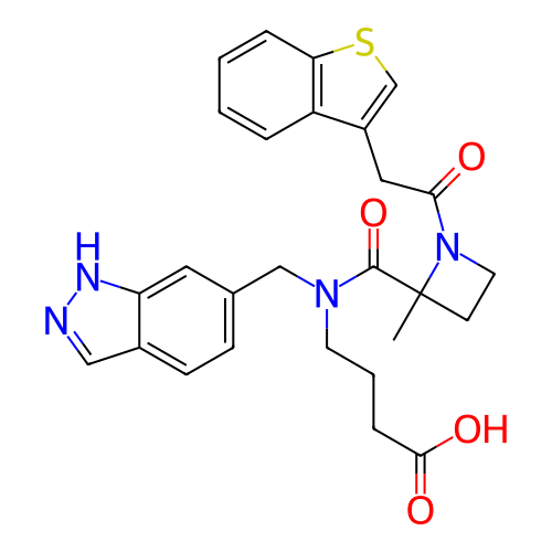 Chemical structure of BindingDB Monomer ID 50032438
