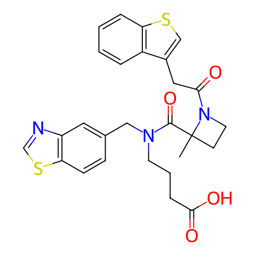 Chemical structure of BindingDB Monomer ID 50032439