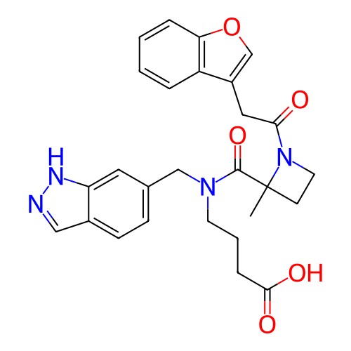 Chemical structure of BindingDB Monomer ID 50032444