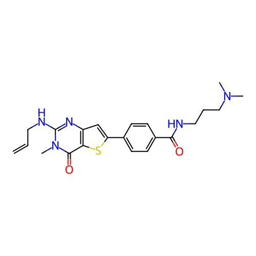 Chemical structure of BindingDB Monomer ID 50032554