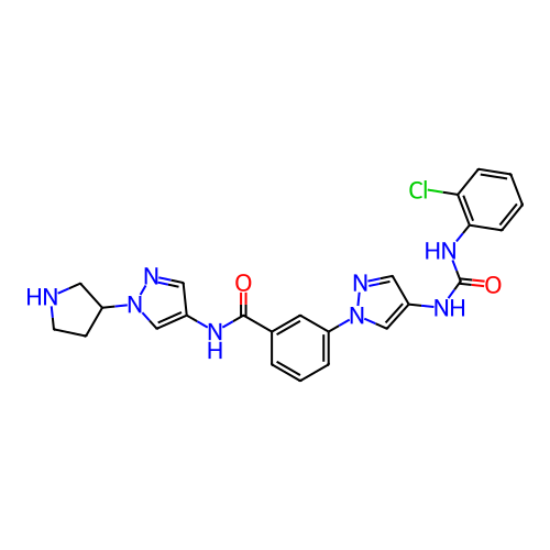 Chemical structure of BindingDB Monomer ID 50032821