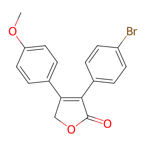 Chemical structure of BindingDB Monomer ID 50033167