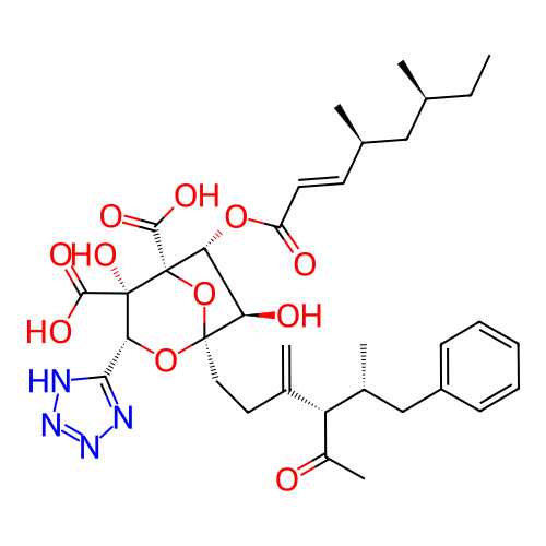 Chemical structure of BindingDB Monomer ID 50033185