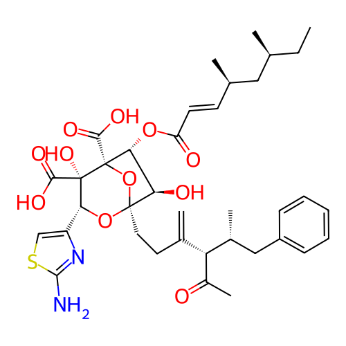 Chemical structure of BindingDB Monomer ID 50033186