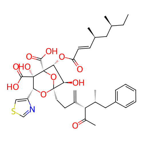 Chemical structure of BindingDB Monomer ID 50033190