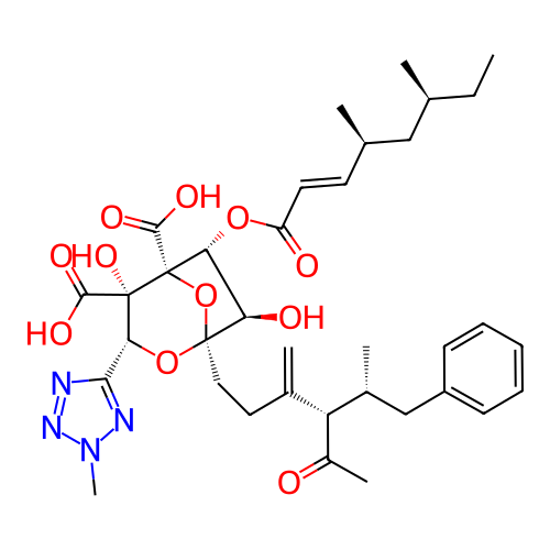 Chemical structure of BindingDB Monomer ID 50033192