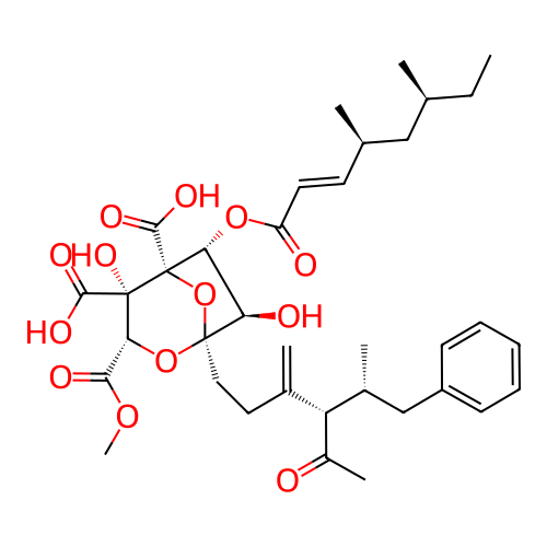 Chemical structure of BindingDB Monomer ID 50033196